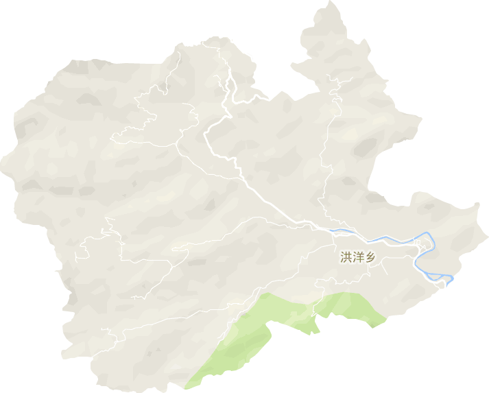 洪洋乡电子地图