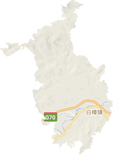 白樟镇电子地图