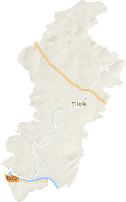 东桥镇电子地图