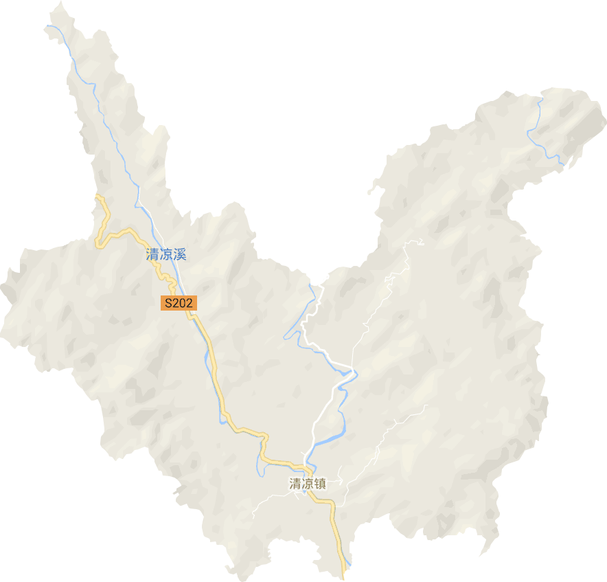 清凉镇电子地图