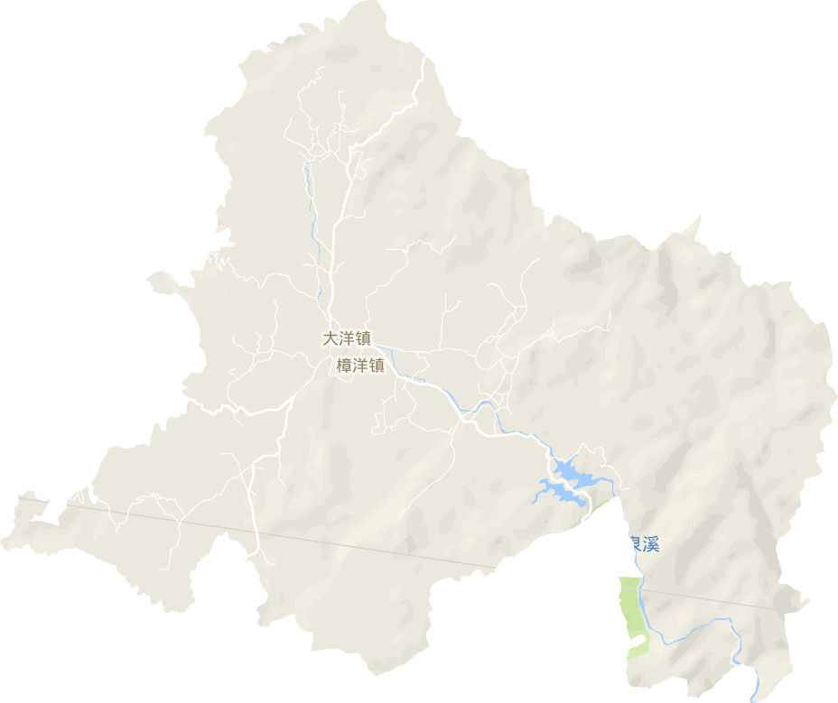 大洋镇电子地图