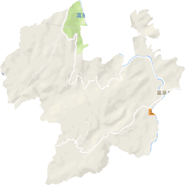 富泉乡电子地图