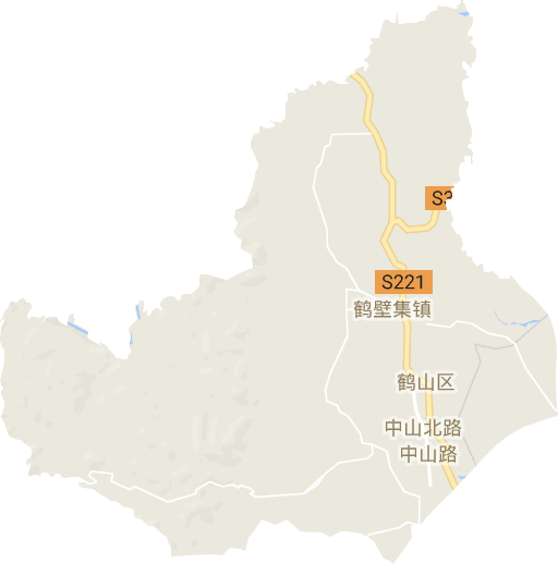 鹤山区电子地图