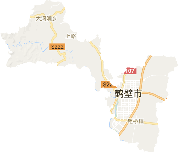 淇滨区电子地图