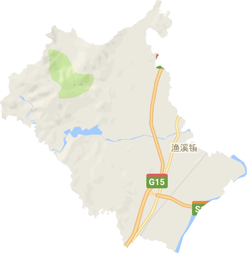 渔溪镇电子地图