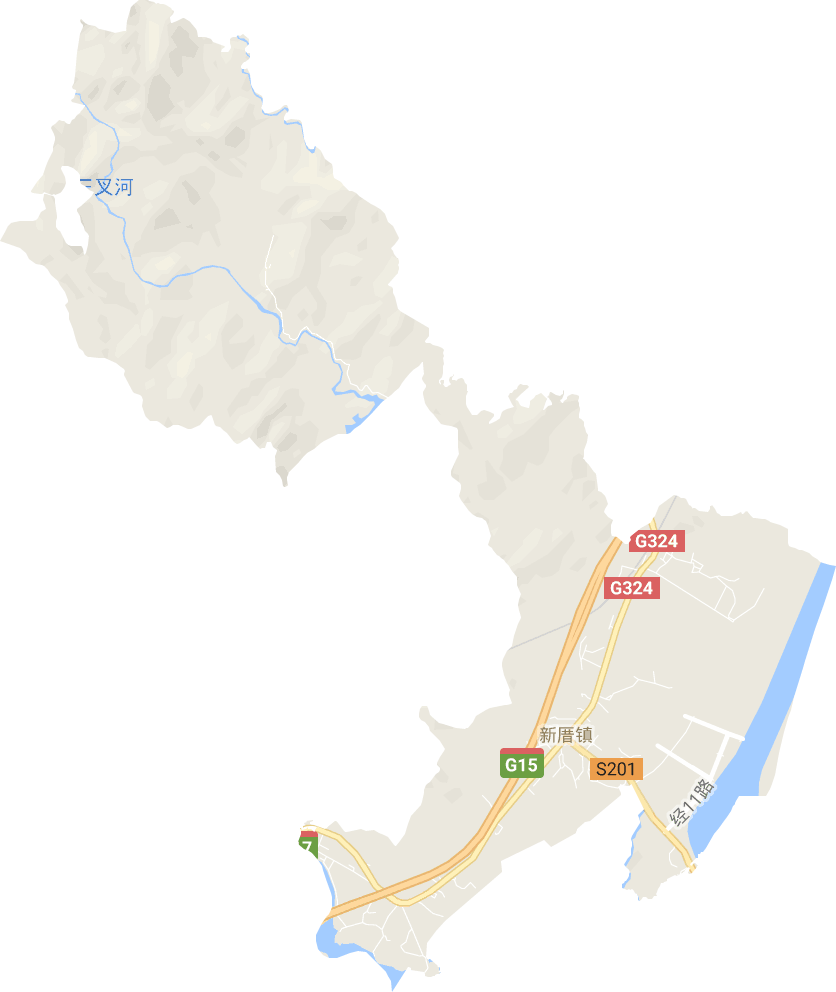 新厝镇电子地图