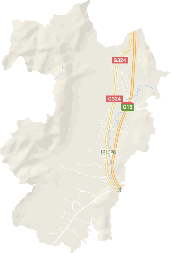 镜洋镇电子地图