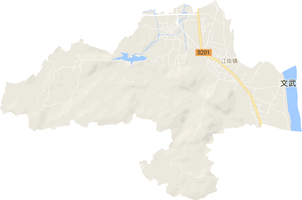 江田镇电子地图