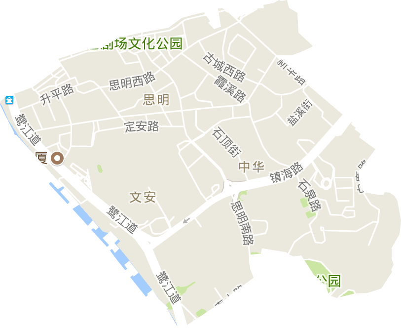 中华街道电子地图