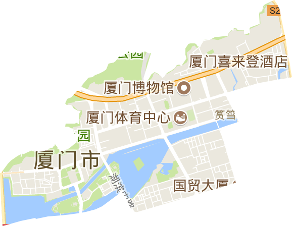 筼筜街道电子地图