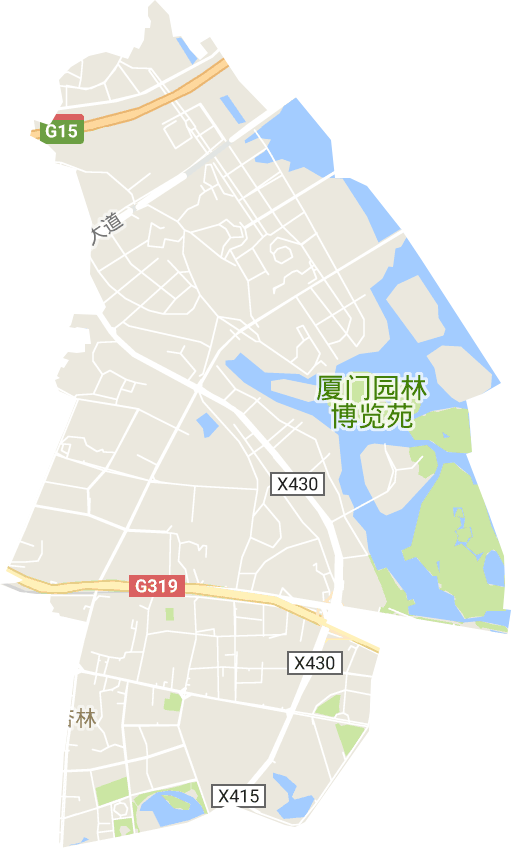 杏林街道电子地图