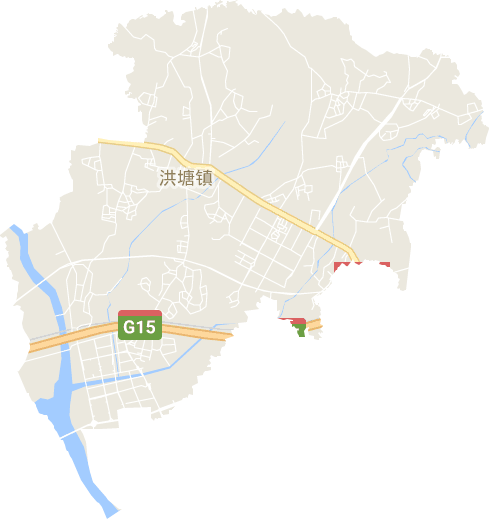 洪塘镇电子地图