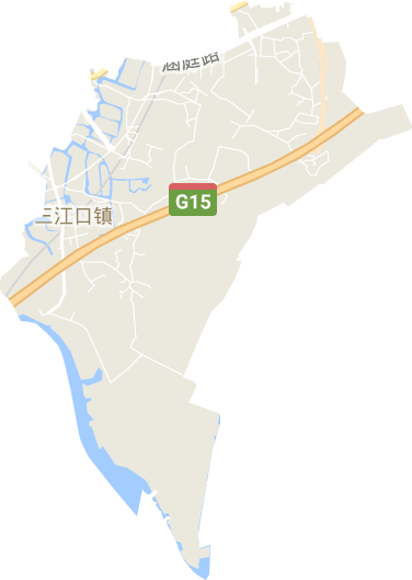 三江口镇电子地图
