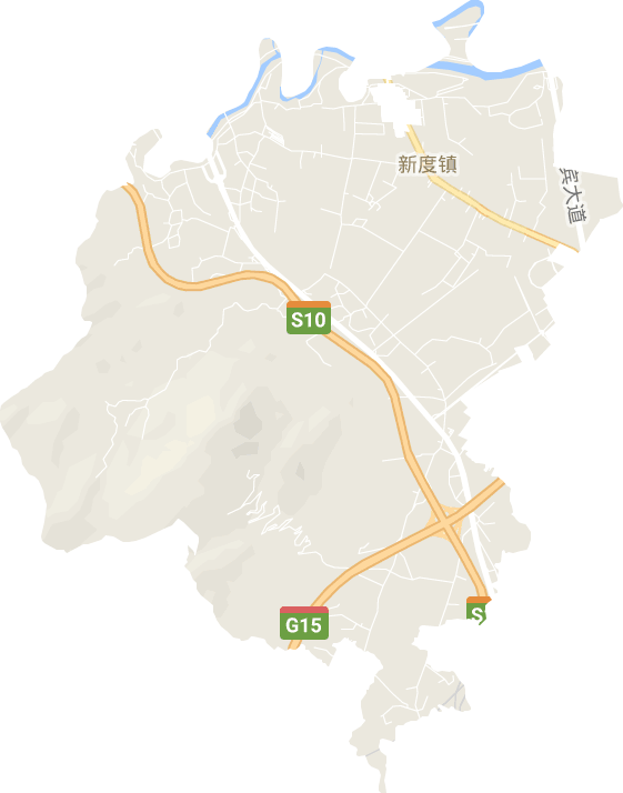 新度镇电子地图