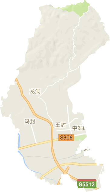 中站区电子地图