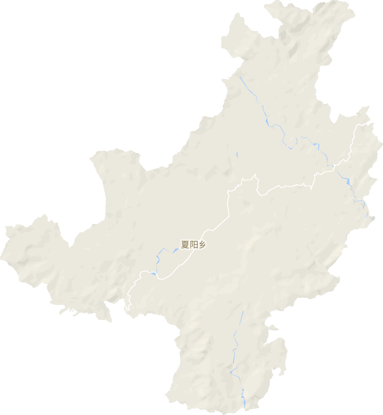 夏阳乡电子地图