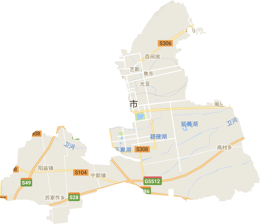 山阳区电子地图