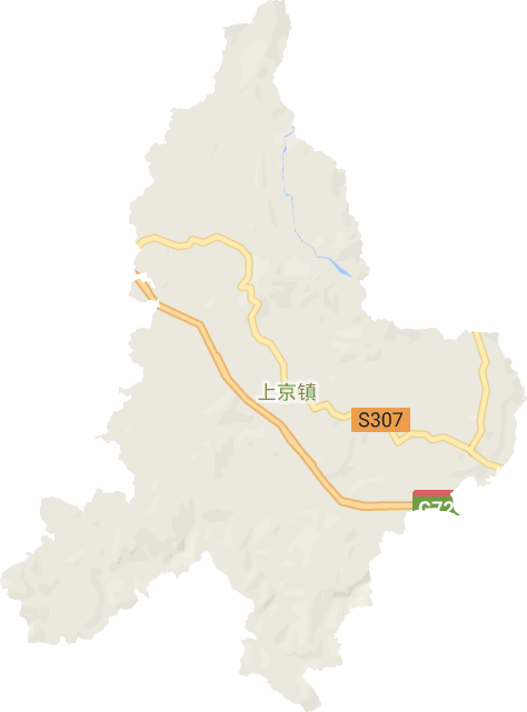 上京镇电子地图