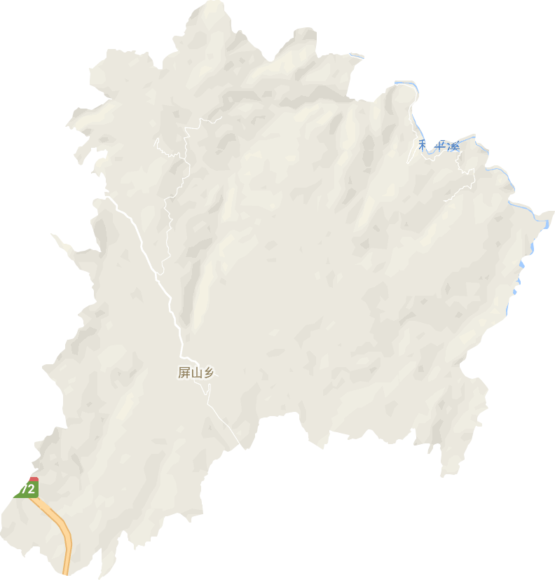屏山乡电子地图