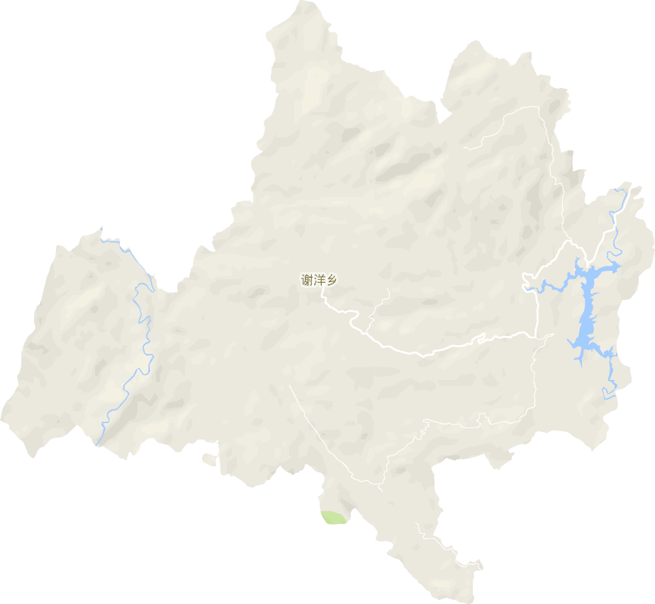谢洋乡电子地图