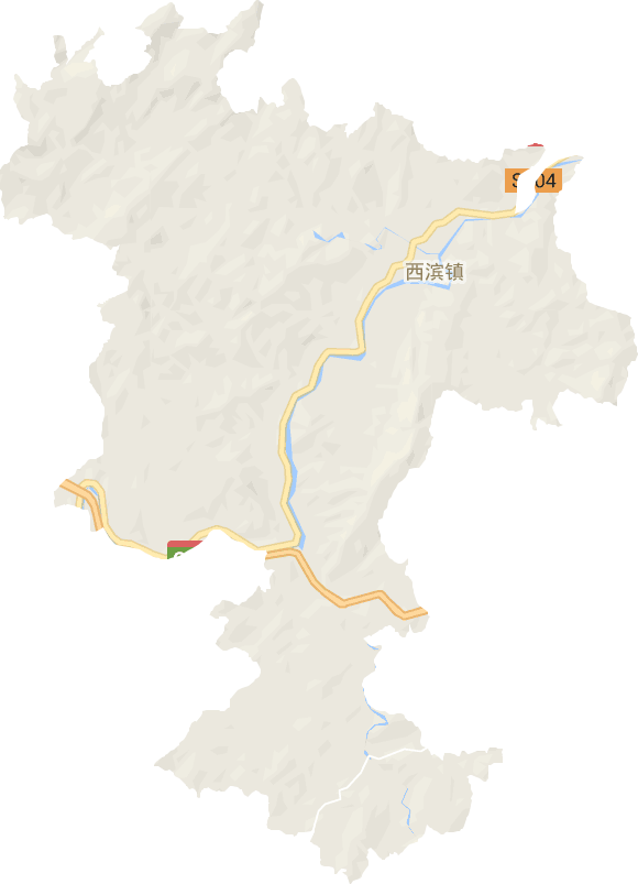 西滨镇电子地图