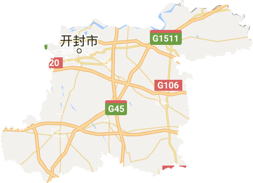 开封市电子地图