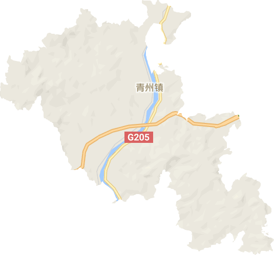 青州镇电子地图