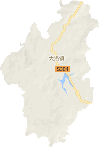 大洛镇电子地图