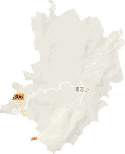 湖源乡电子地图