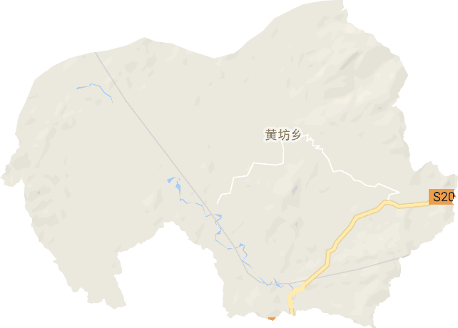 黄坊乡电子地图