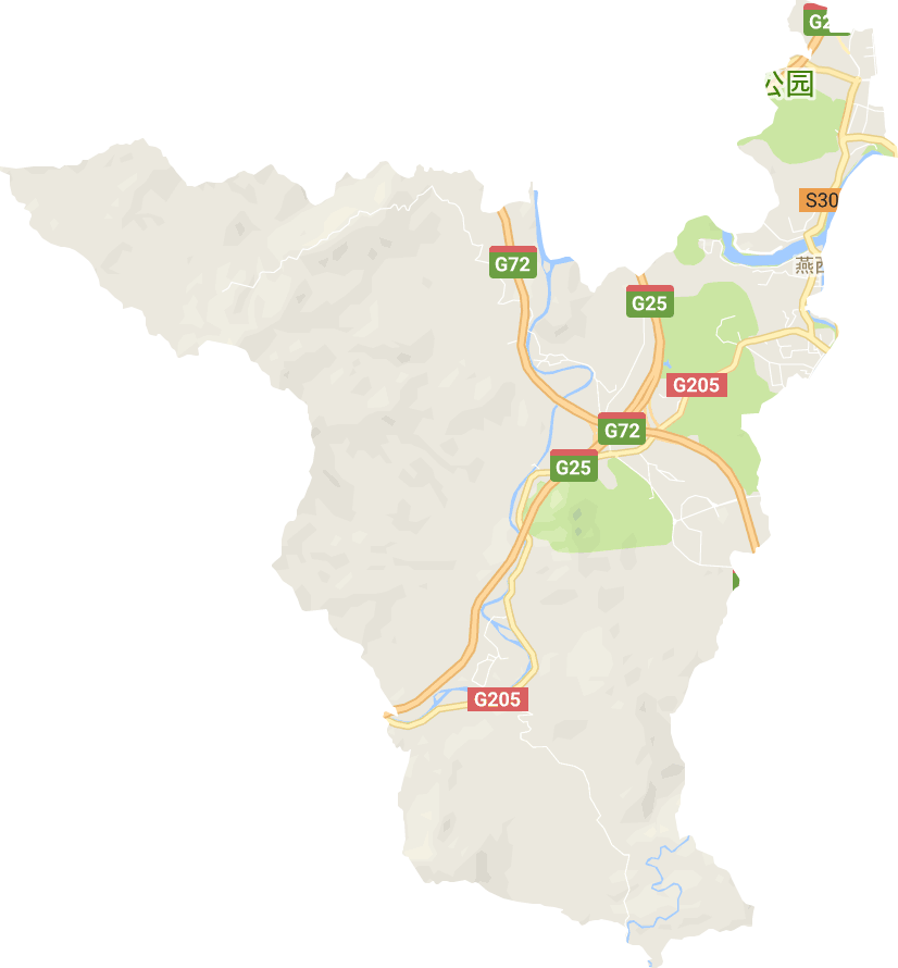 燕西街道电子地图