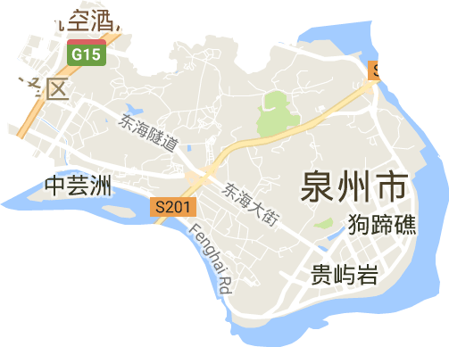 东海街道电子地图