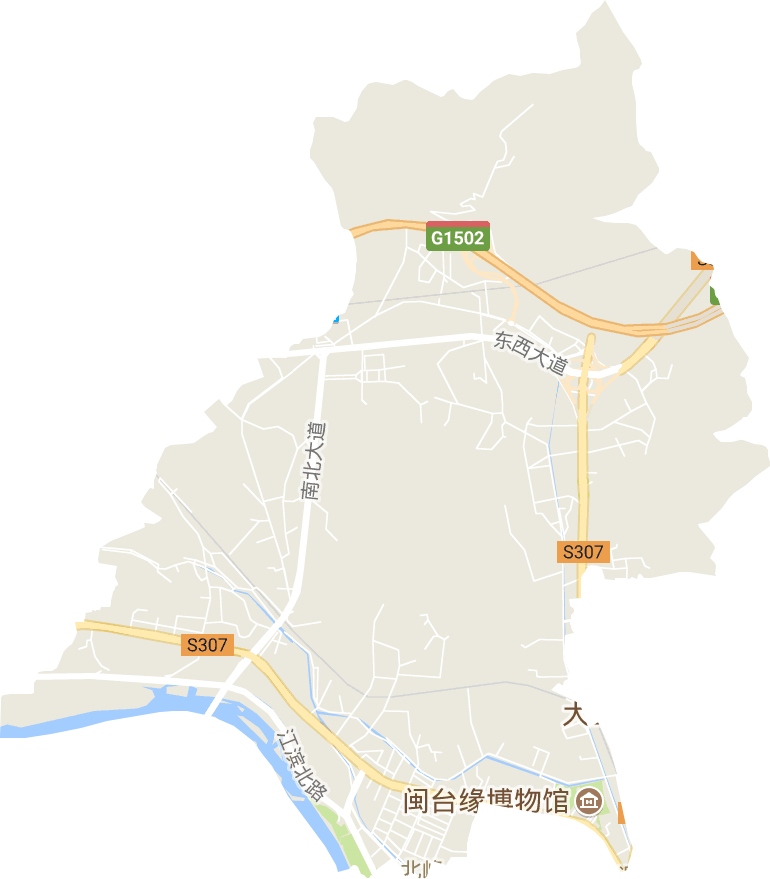 北峰街道电子地图