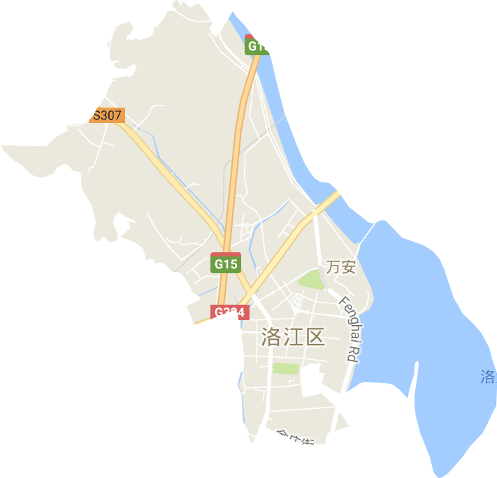 万安街道电子地图