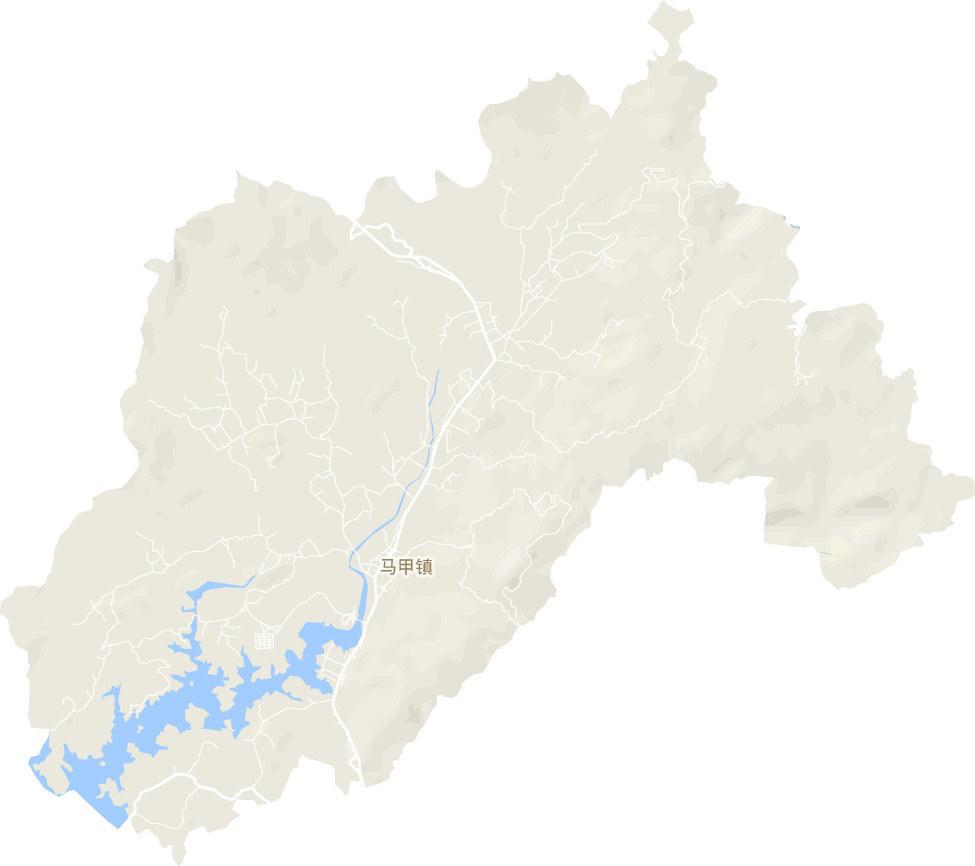 马甲镇电子地图