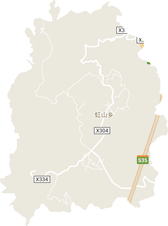 虹山乡电子地图