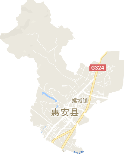 螺城镇电子地图