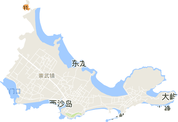 崇武镇电子地图