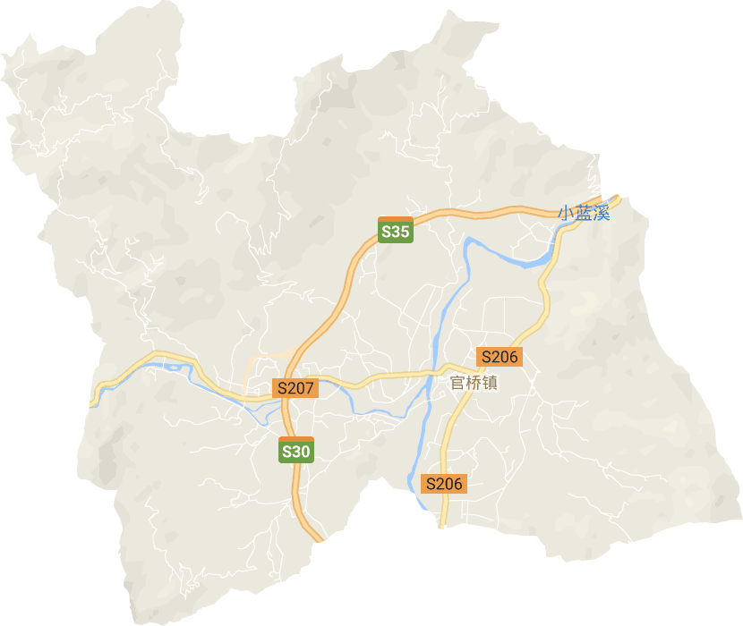 官桥镇电子地图