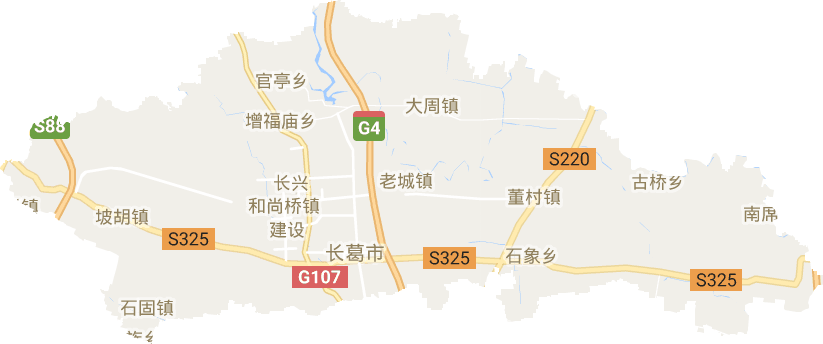 长葛市电子地图