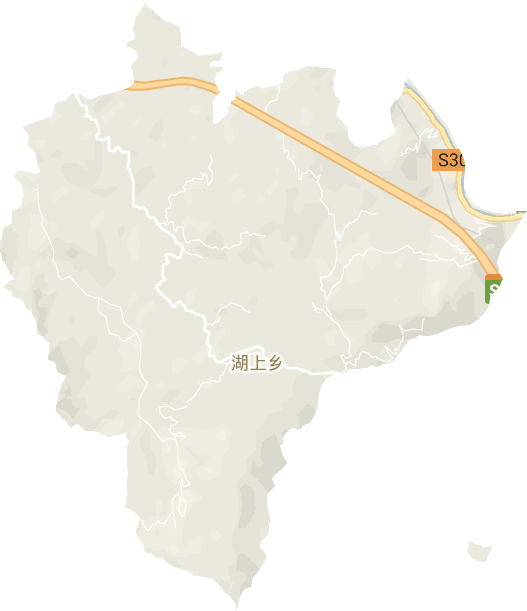 湖上乡电子地图