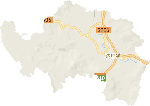 达埔镇电子地图