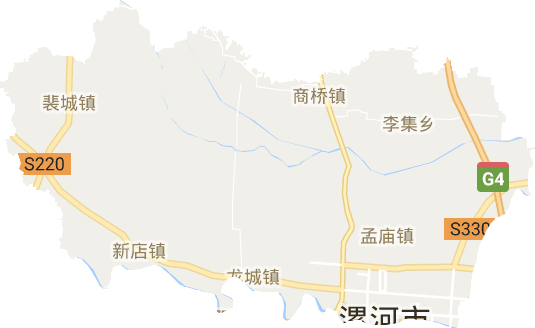 郾城区电子地图