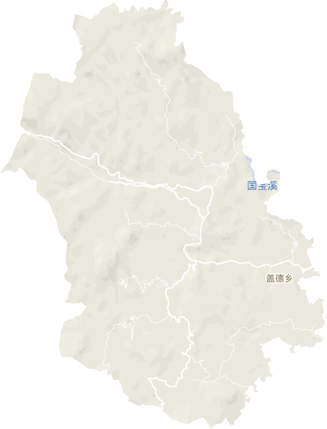 盖德镇电子地图
