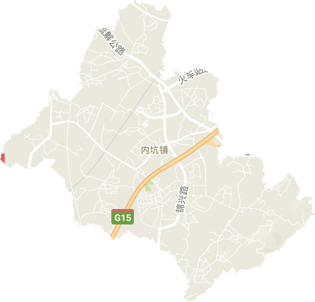 内坑镇电子地图