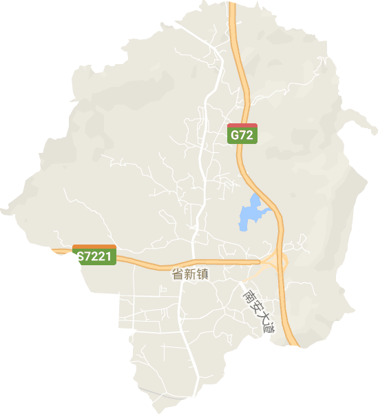 省新镇电子地图