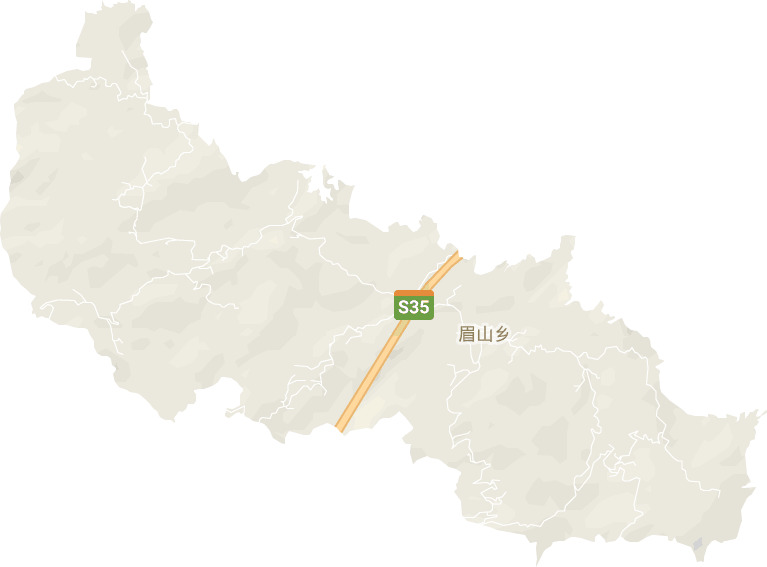 眉山乡电子地图