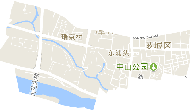 东铺头街道电子地图