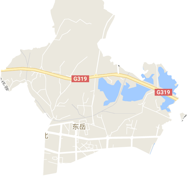 南坑街道电子地图