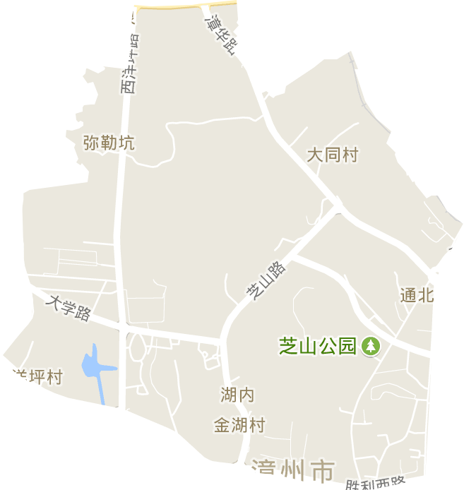 通北街道电子地图